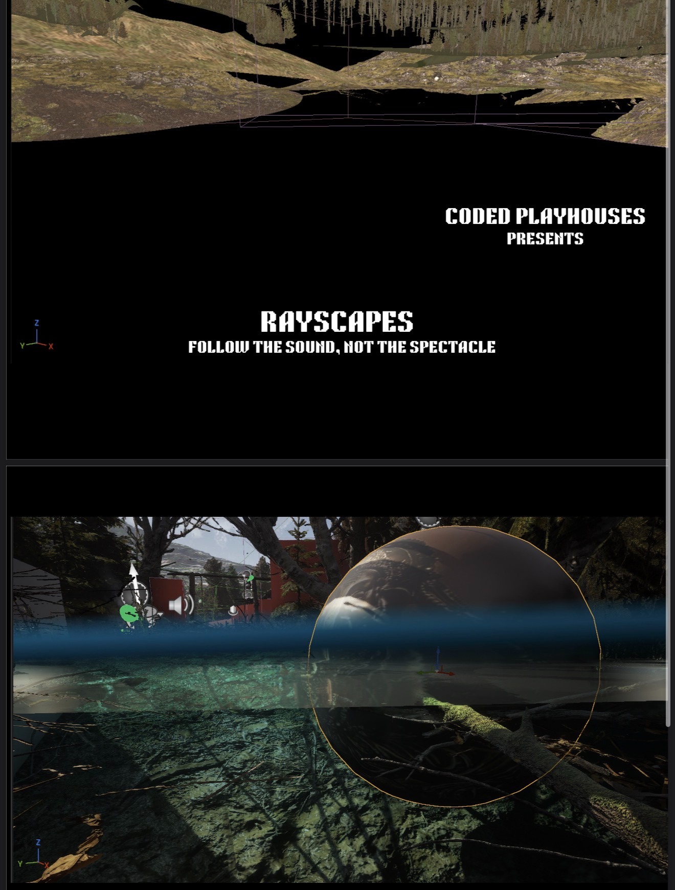 RAYSCAPES: Follow the Sound, Not the Spectacle