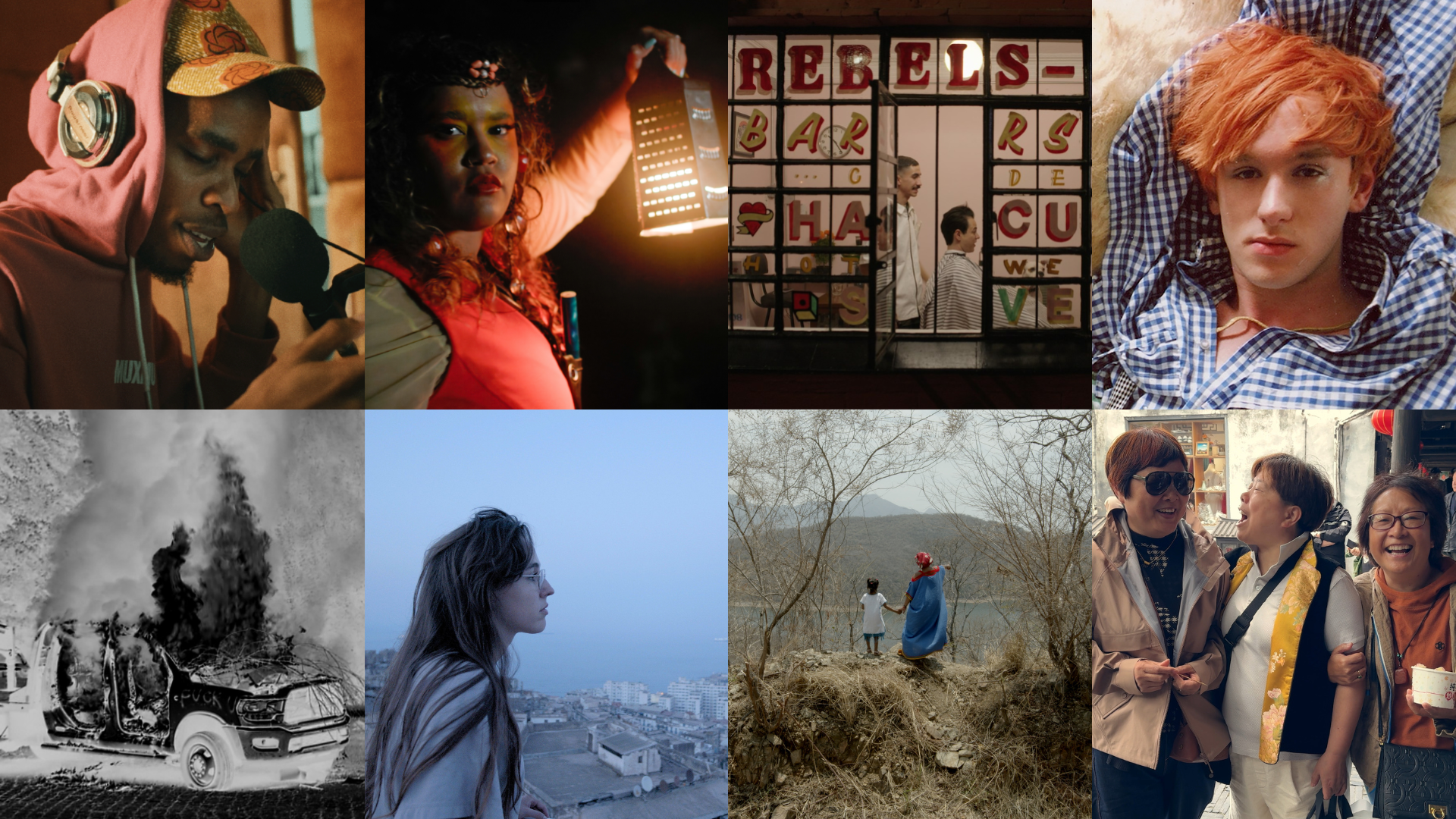 An image showing the lineup of films nominated for this year's International First Feature Competition.
