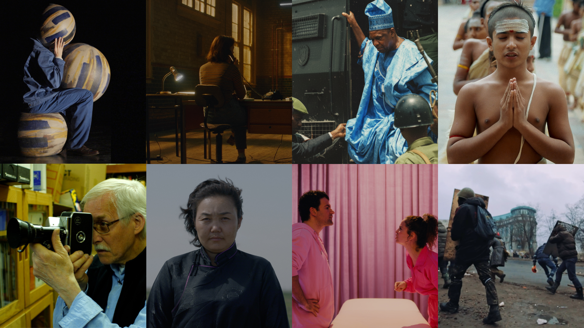 An image showing the lineup of films nominated for this year's International Competition.