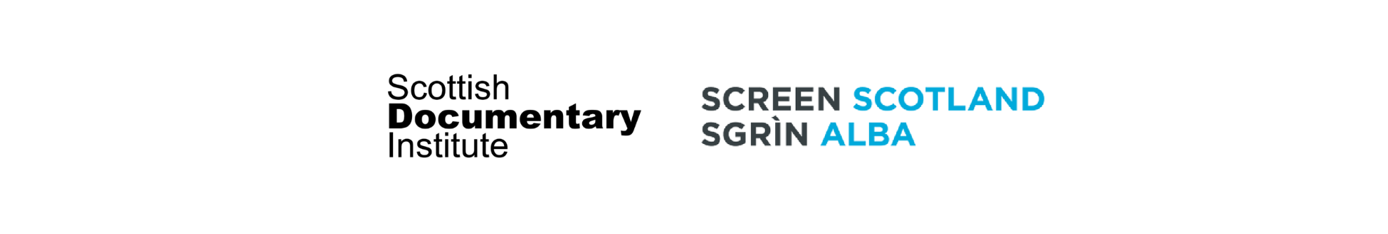 Scottish Documentary Institute and Screen Scotland Logos