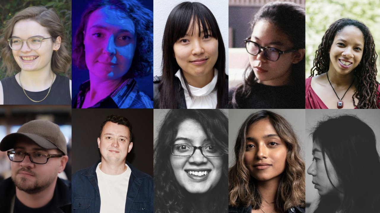 Headshots of 2025 Alternate Realities Artists