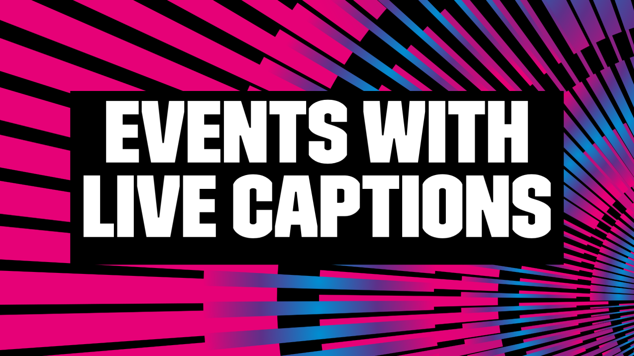 Events with Live Captions
