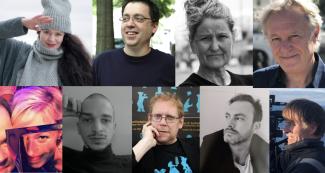 Several images of delegation participants