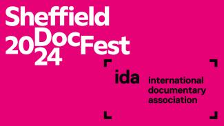 Sheffield DocFest and IDA logos