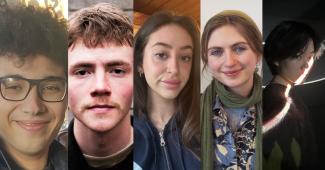 5 headshots of our youth jury 