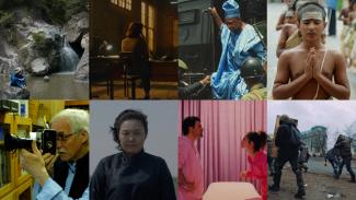 An image showing the lineup of films nominated for this year's International Competition.