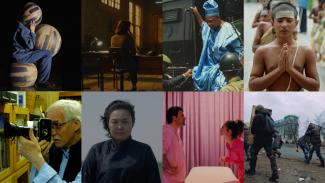 An image showing the lineup of films nominated for this year's International Competition.